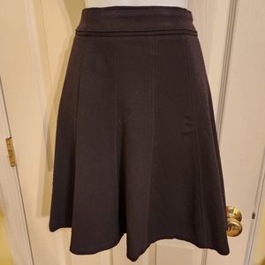 White House Black Market skirt, lined, black, sz 2